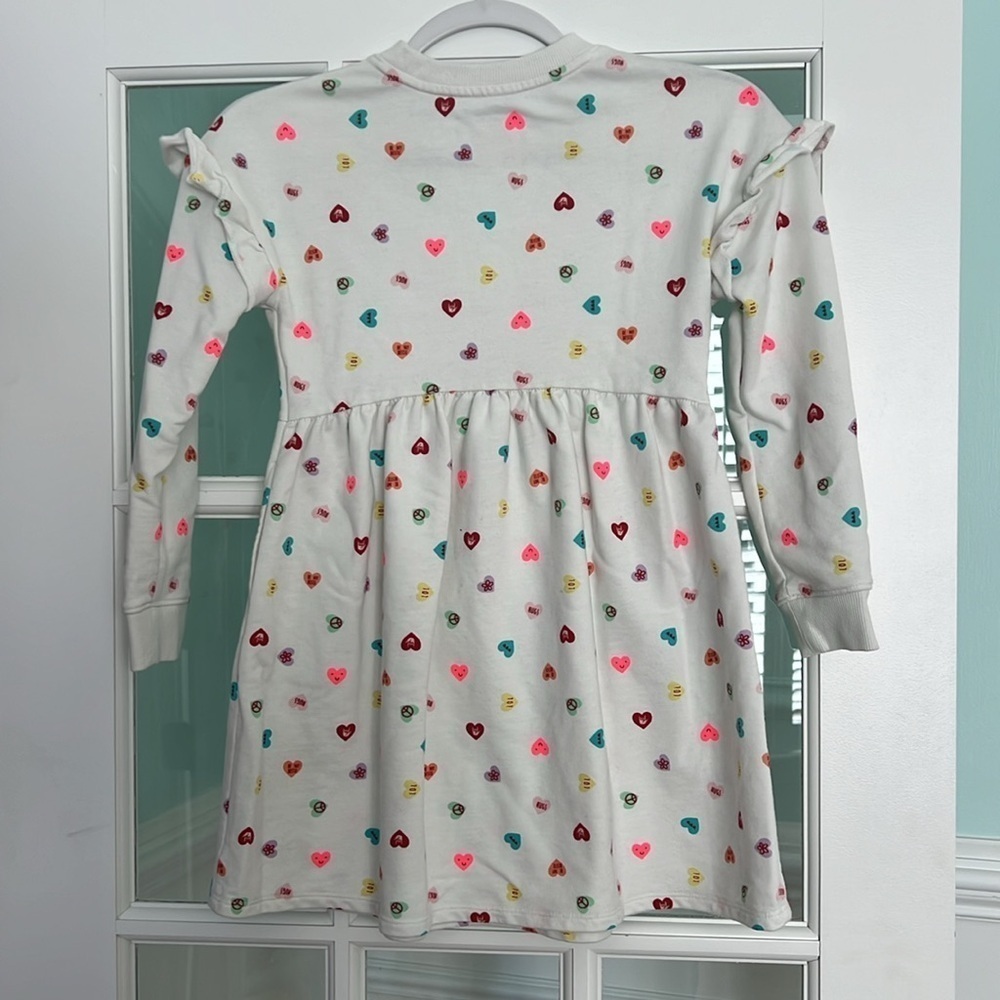 Cat & Jack Conversation Hearts Valentines Dress - Picture 4 of 4
